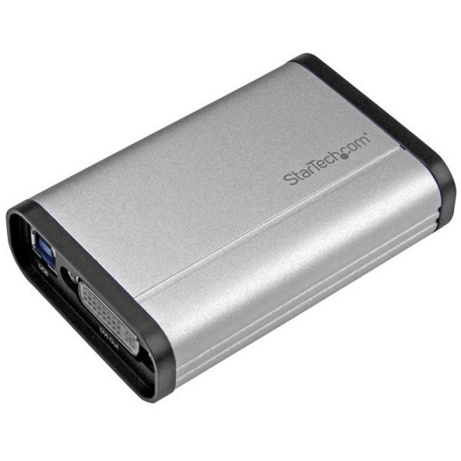 StarTech.com DVI Video Capture Card &acirc;&euro;" 1080p 60fps Game Capture Card &acirc;&euro;" Aluminum &acirc;&euro;" Game Capture Card &acirc;&euro;" HD PVR &acirc;&euro;" USB Video Capture