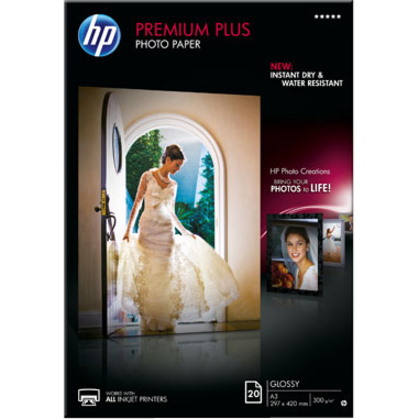 HP Premium Plus Inkjet Photo Paper - Recycled