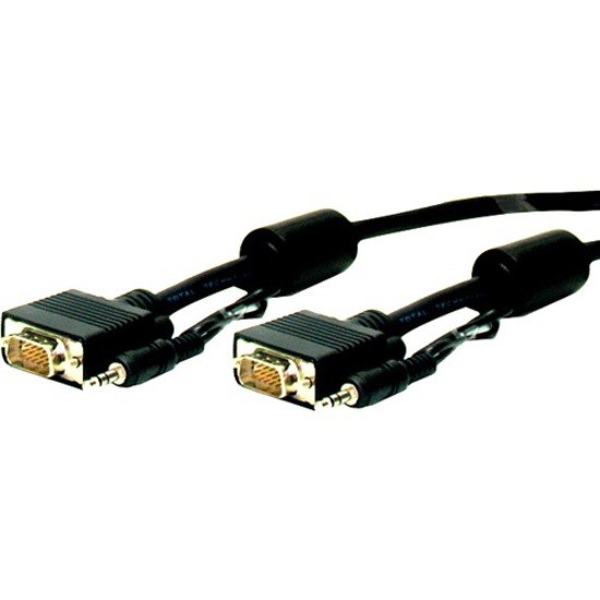 Comprehensive Standard Series HD15 plug to plug cable w/audio 25ft