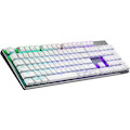 Cooler Master SK653 Gaming Keyboard - Wired/Wireless Connectivity - USB 2.0 Type A Interface - RGB LED - English (US) - Silver/White