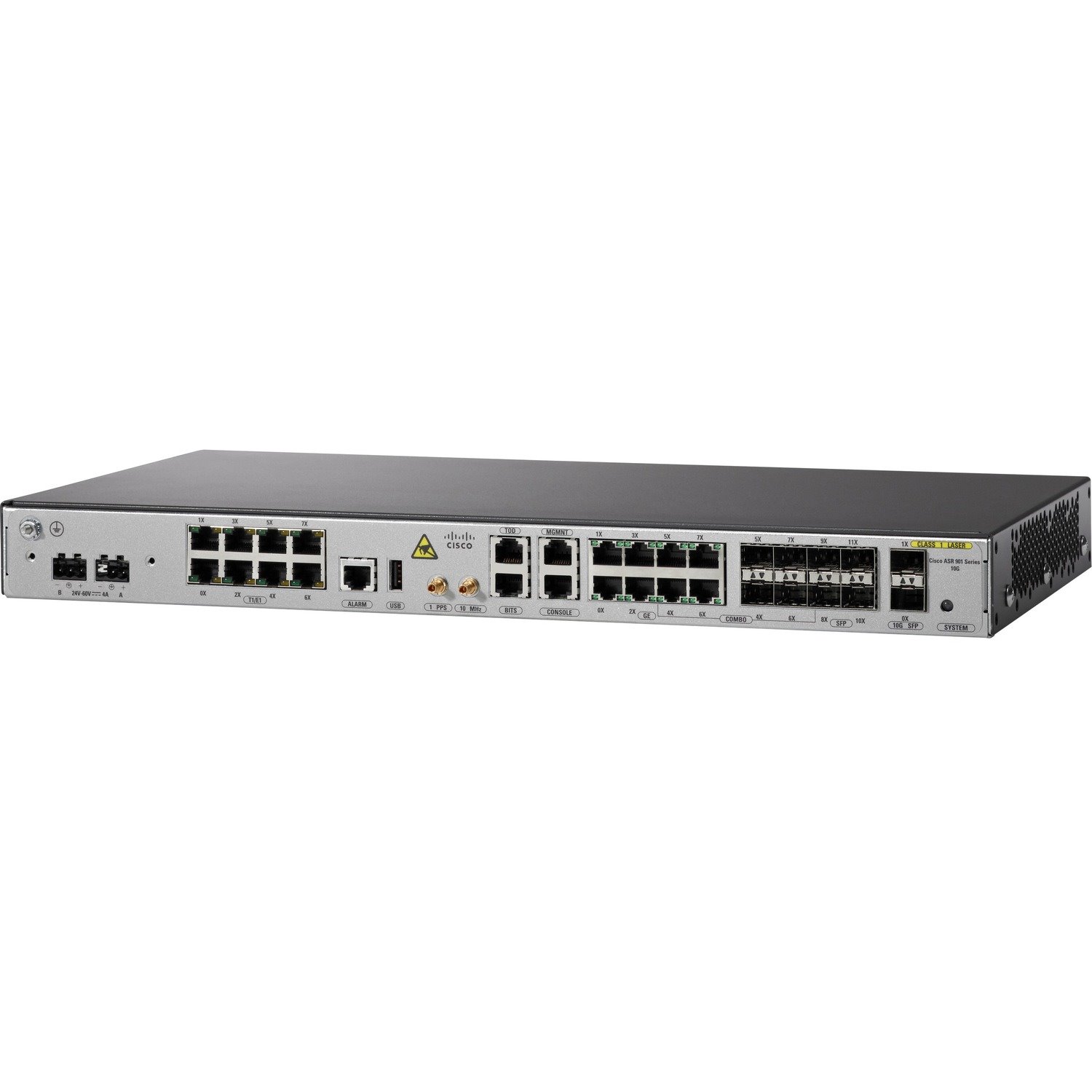 Cisco ASR 901 10G Router - TDM+Ethernet Model - DC Power (A901-6CZ-FT-D)