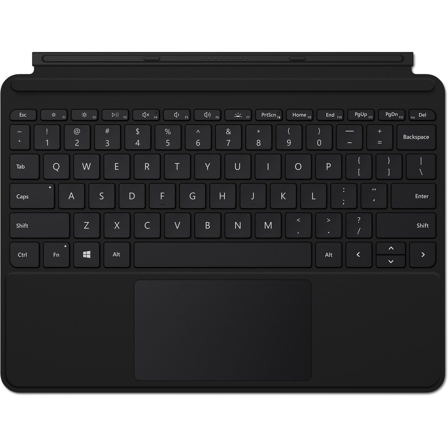 Microsoft Type Cover Keyboard/Cover Case Microsoft Surface Go 2, Surface Go Tablet - Black