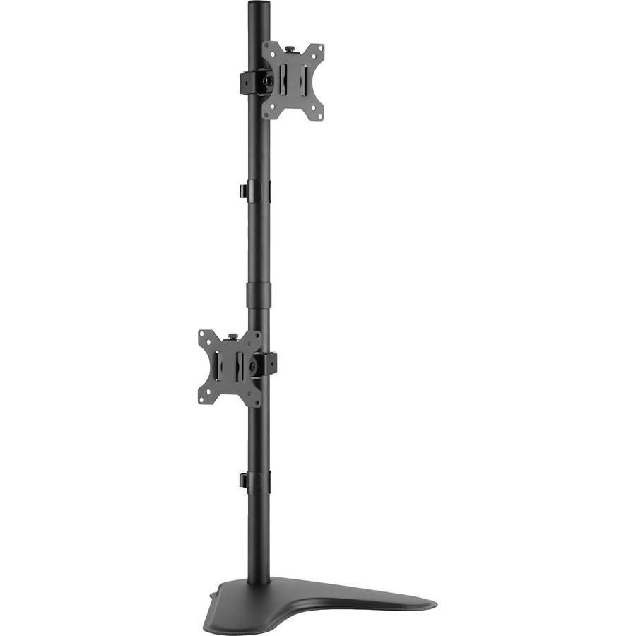 V7 Dual Monitor Stacking Desk Stand, VESA