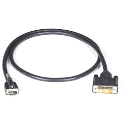 Black Box Locking Cable - HDMI-to-DVI, 1-m (3.2-ft.)