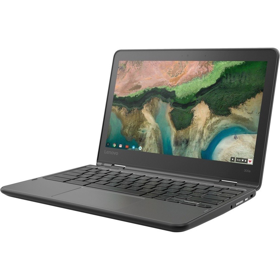 Lenovo 300e Chromebook 2nd Gen 81MB0066US 11.6" Touchscreen Convertible 2 in 1 Chromebook - HD - Intel Celeron N4020 - 4 GB - 32 GB Flash Memory - English Keyboard - Black