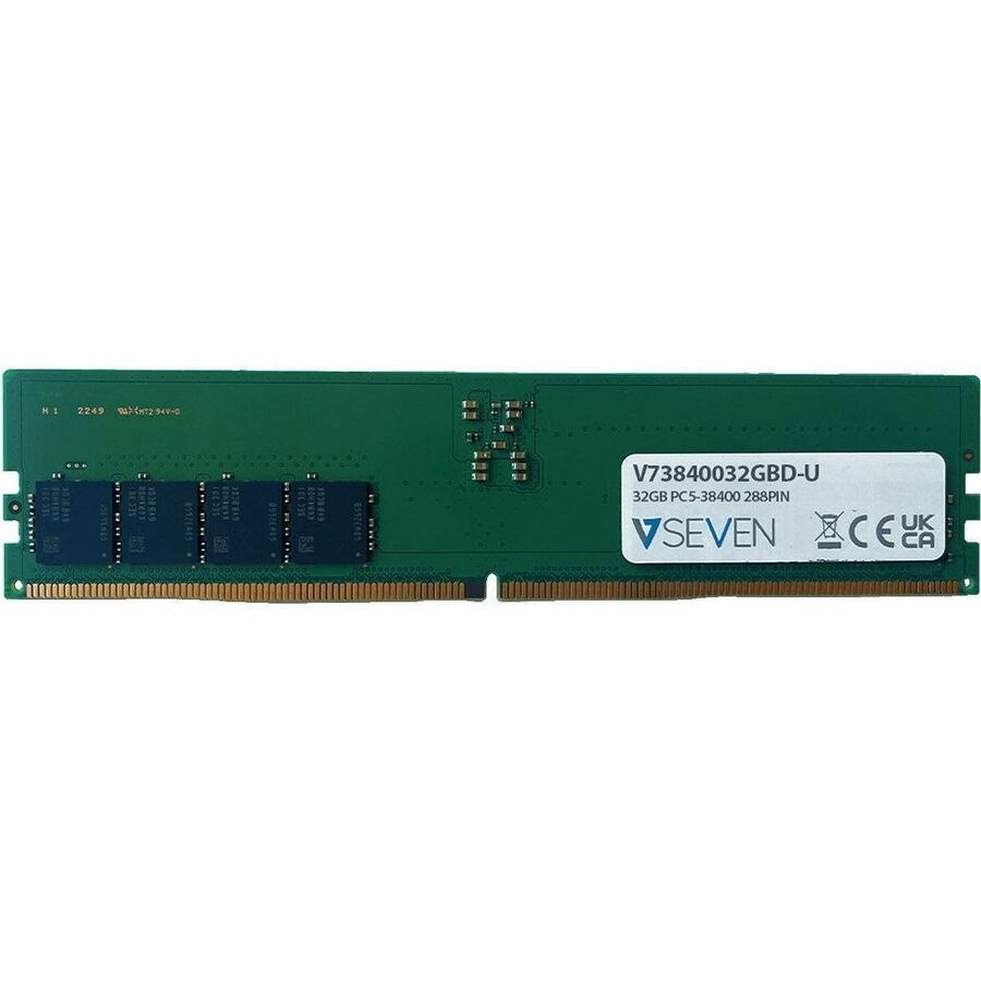 V7 V73840032GBD-U 32GB DDR5 SDRAM Memory Module