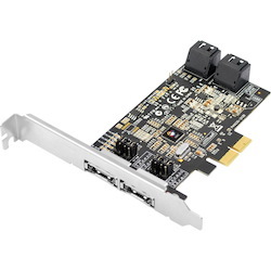 SIIG DP SATA 6Gb/s 4-Port Hybrid PCIe