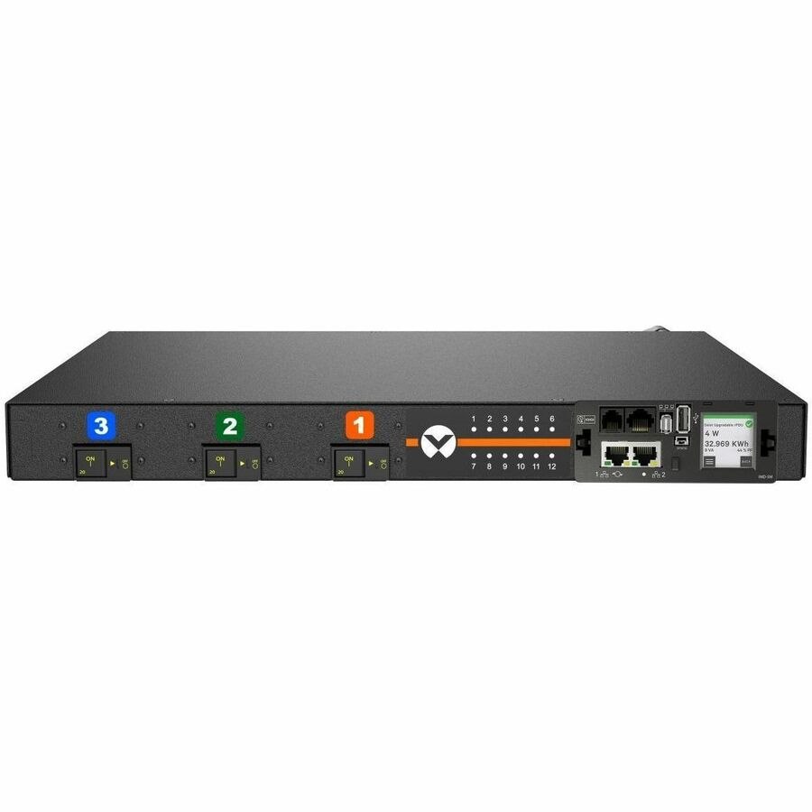 Geist rPDU DUU5M1R6-12CF17-1S02A0H00-S 12-Outlets PDU