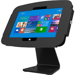 Compulocks Surface Pro 3-7 Space Enclosure Rotating Counter Stand Black