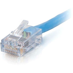 C2G-5ft Cat6 Non-Booted Network Patch Cable (Plenum-Rated) - Blue