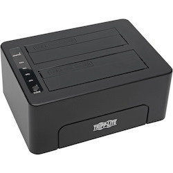 Tripp Lite by Eaton USB 3.0 SuperSpeed to Dual SATA External Hard Drive Docking Station with Cloning for 2.5 in./3.5 in. HDD