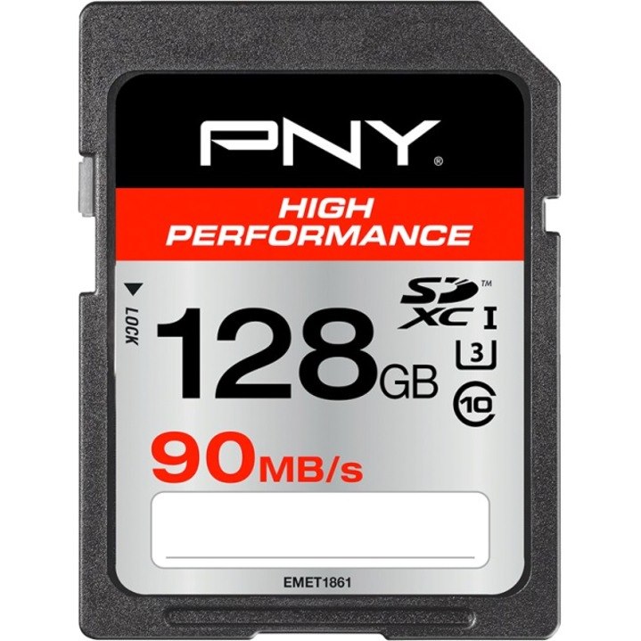 PNY High Performance 128 GB Class 10/UHS-I (U3) SDXC