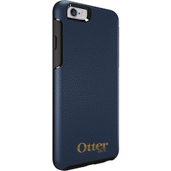 OtterBox Symmetry Case for Apple iPhone 6 Plus Smartphone - Gold Logo - Blue