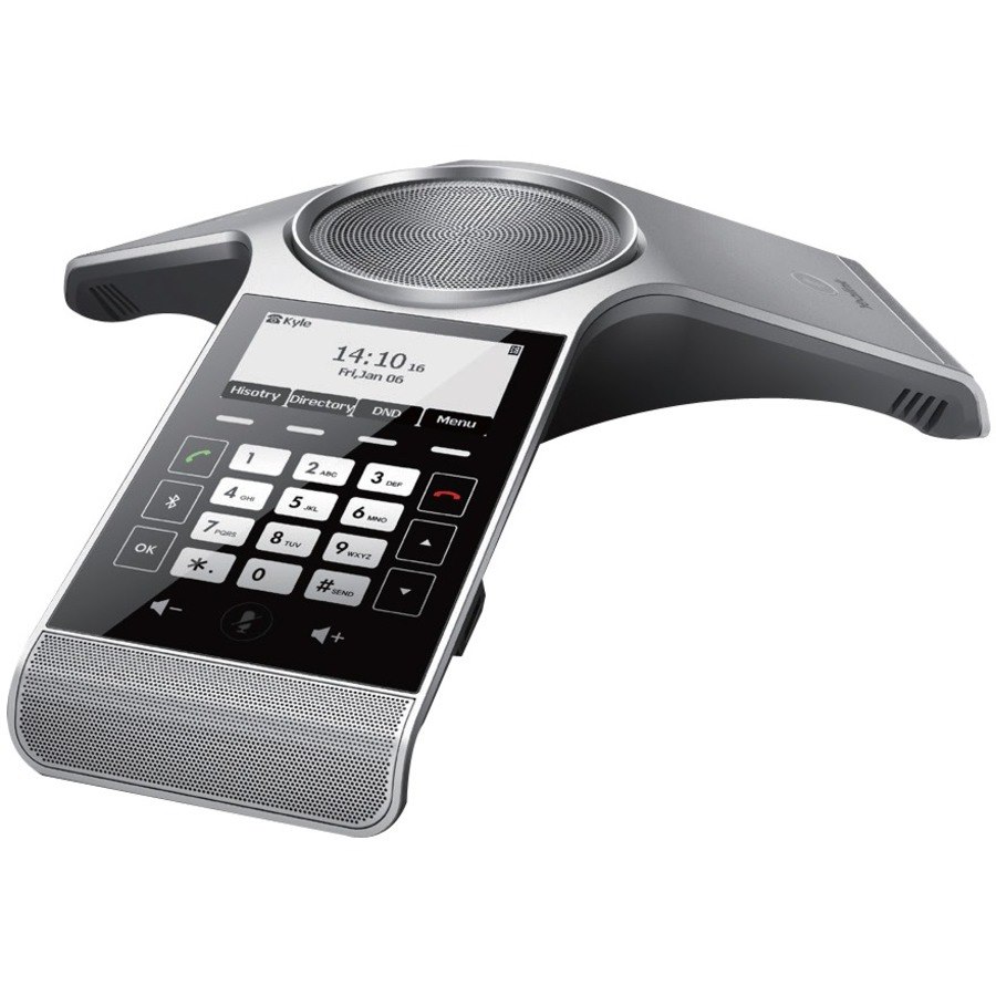 Yealink CP920 IP Conference Station - Corded/Cordless - Corded/Cordless - Bluetooth, Wi-Fi - Desktop - Classic Gray