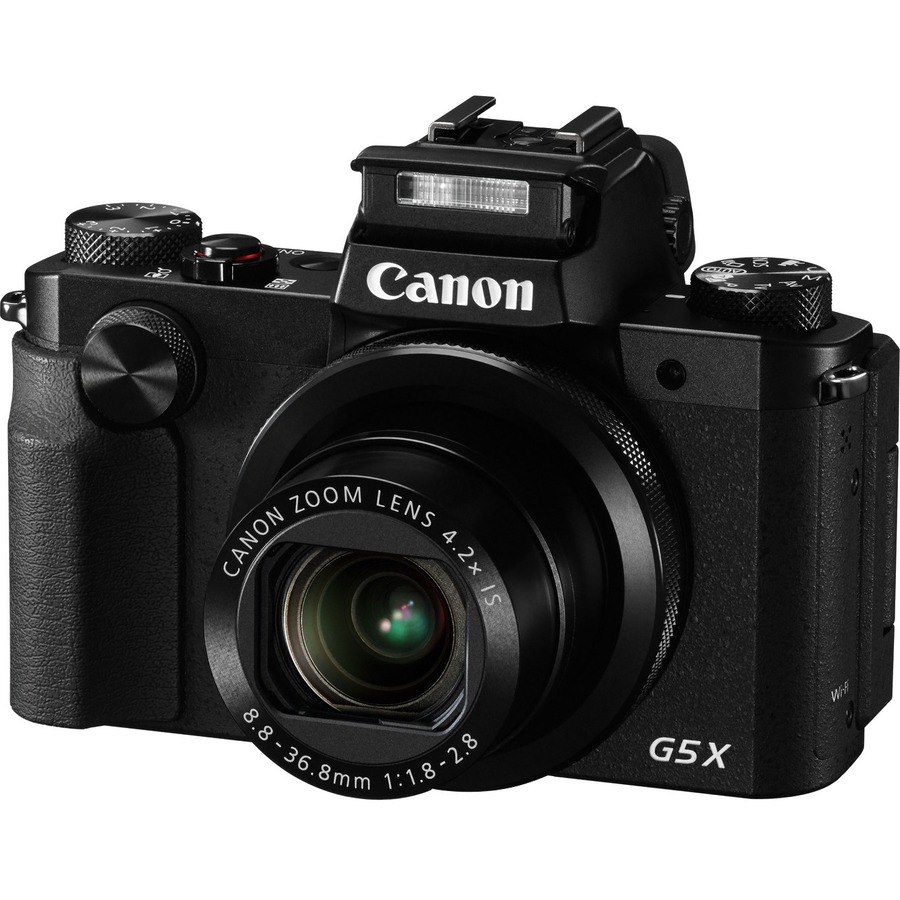 Canon PowerShot G5 X 20.2 Megapixel Bridge Camera - Black