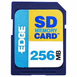 EDGE Tech 256MB Digital Media Secure Digital Card