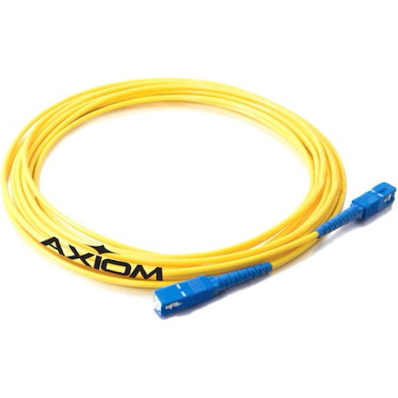 Axiom LC/LC Singlemode Simplex OS2 9/125 Fiber Optic Cable 12m