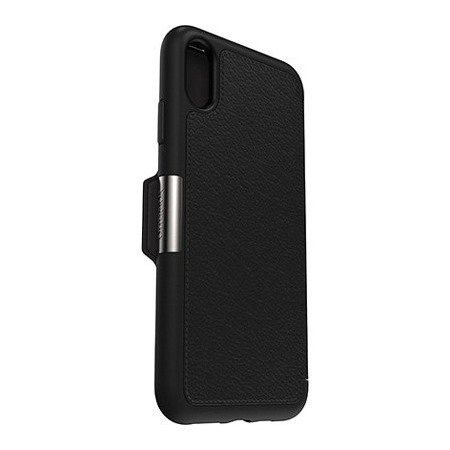 OtterBox Strada Carrying Case (Portfolio) Apple iPhone XS Max Card - Shadow