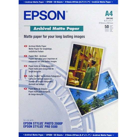 Epson Archival C13S041342 Inkjet Matte Paper