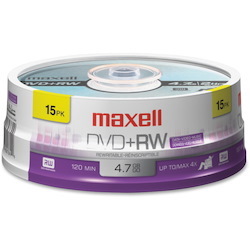 Maxell 4x DVD+RW Media