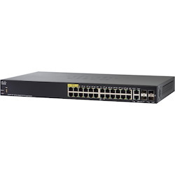 Cisco 350 SG350-28P 26 Ports Manageable Ethernet Switch - Gigabit Ethernet - 10/100/1000Base-TX, 1000Base-X