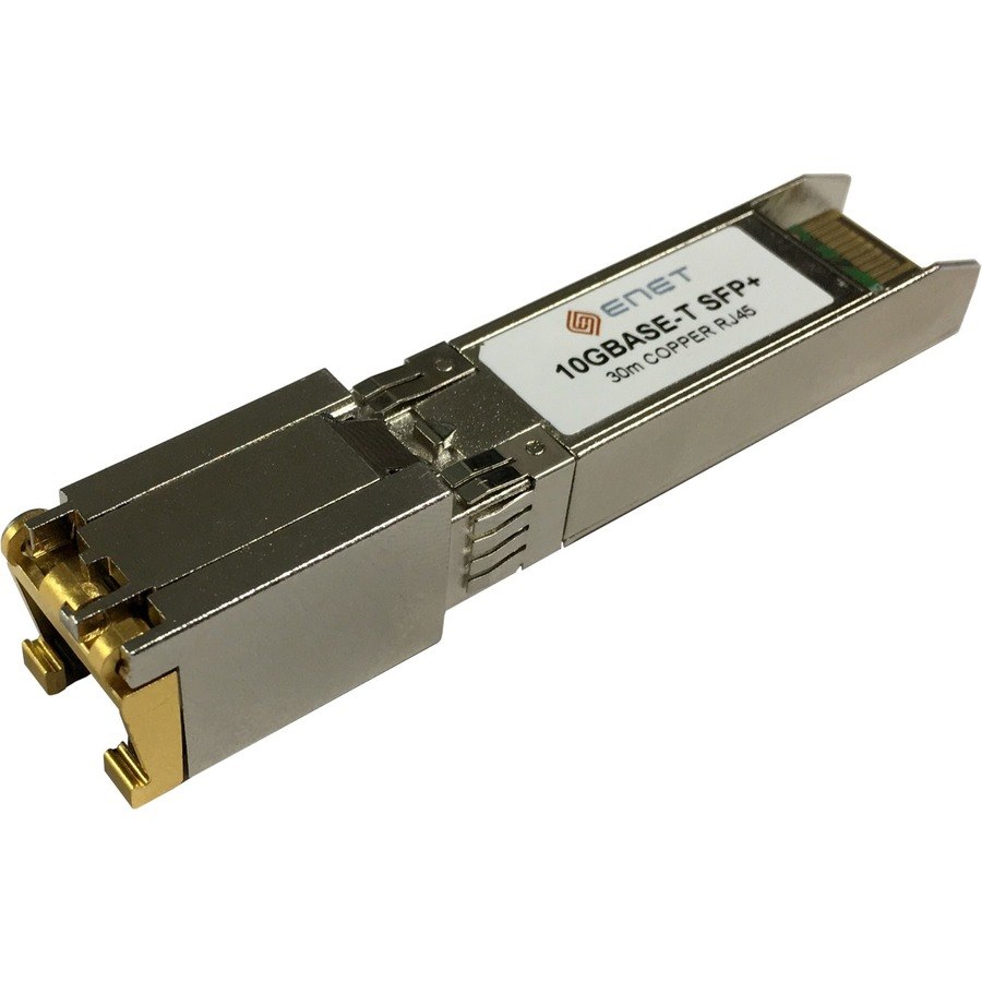 ENET Alcatel-Lucent Compatible 3HE00062-10G TAA Compliant Functionally Identical 10GBASE-T Copper SFP+ for Cat6A/Cat7 RJ-45 30m Max