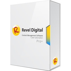 ViewSonic Revel Digital Pro+ Version - Subscription Plan License Key - 1 Device - 1 Year
