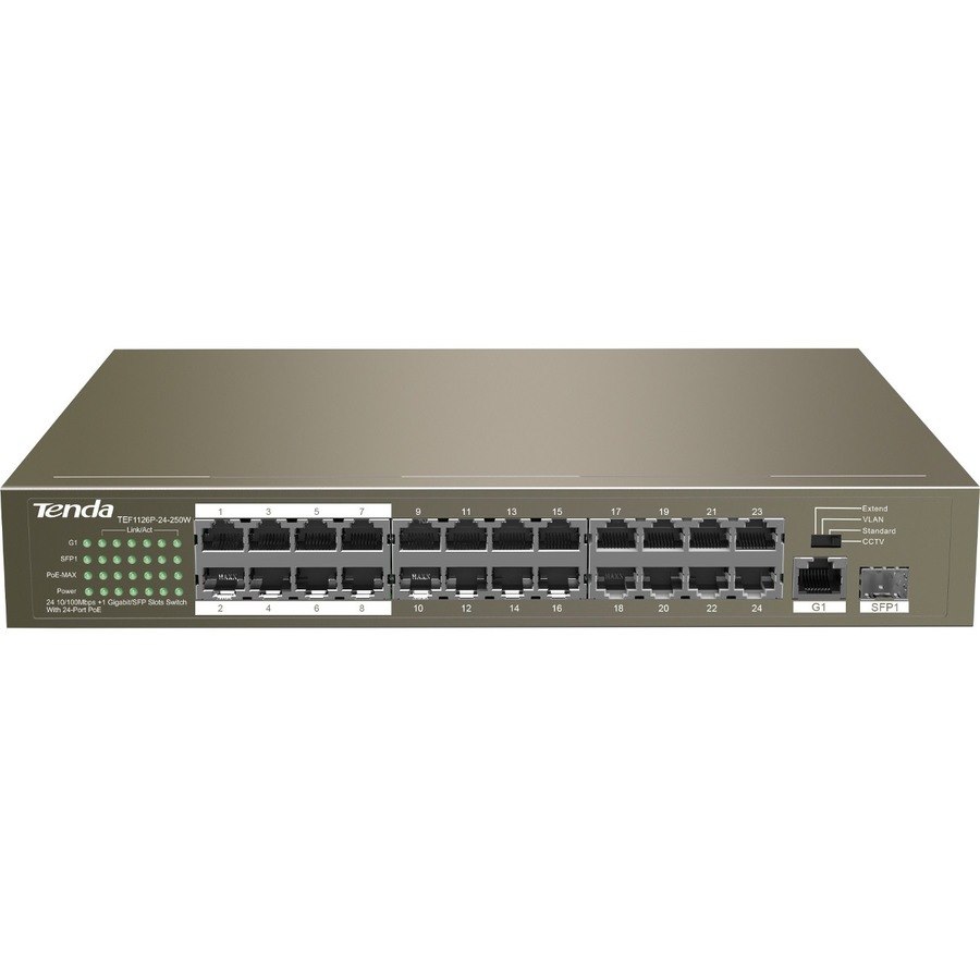 Tenda TEF1126P-24-250W Ethernet Switch