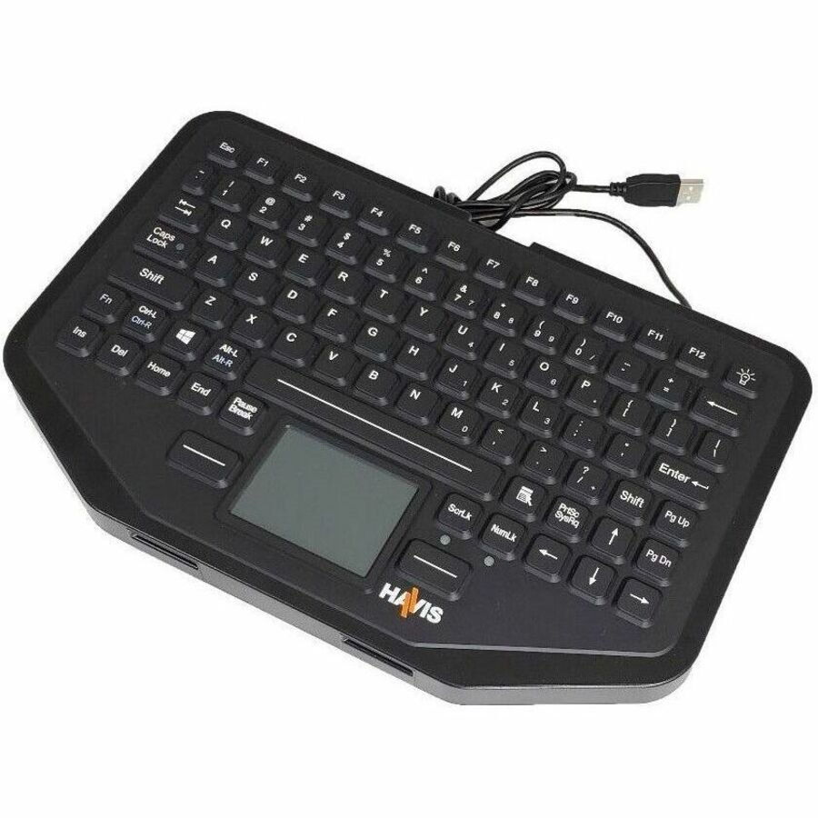Havis Rugged Keyboard With Integrated Touchpad