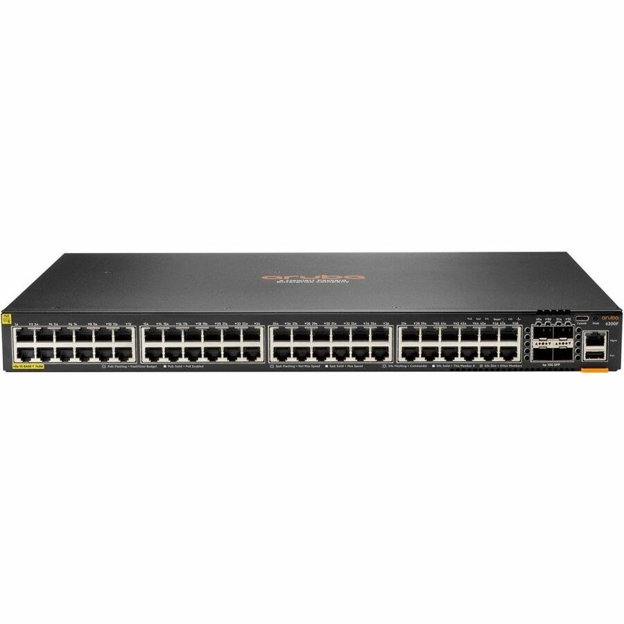 Aruba CX 6200F 48G Class 4 PoE 4SFP+ 740W Switch