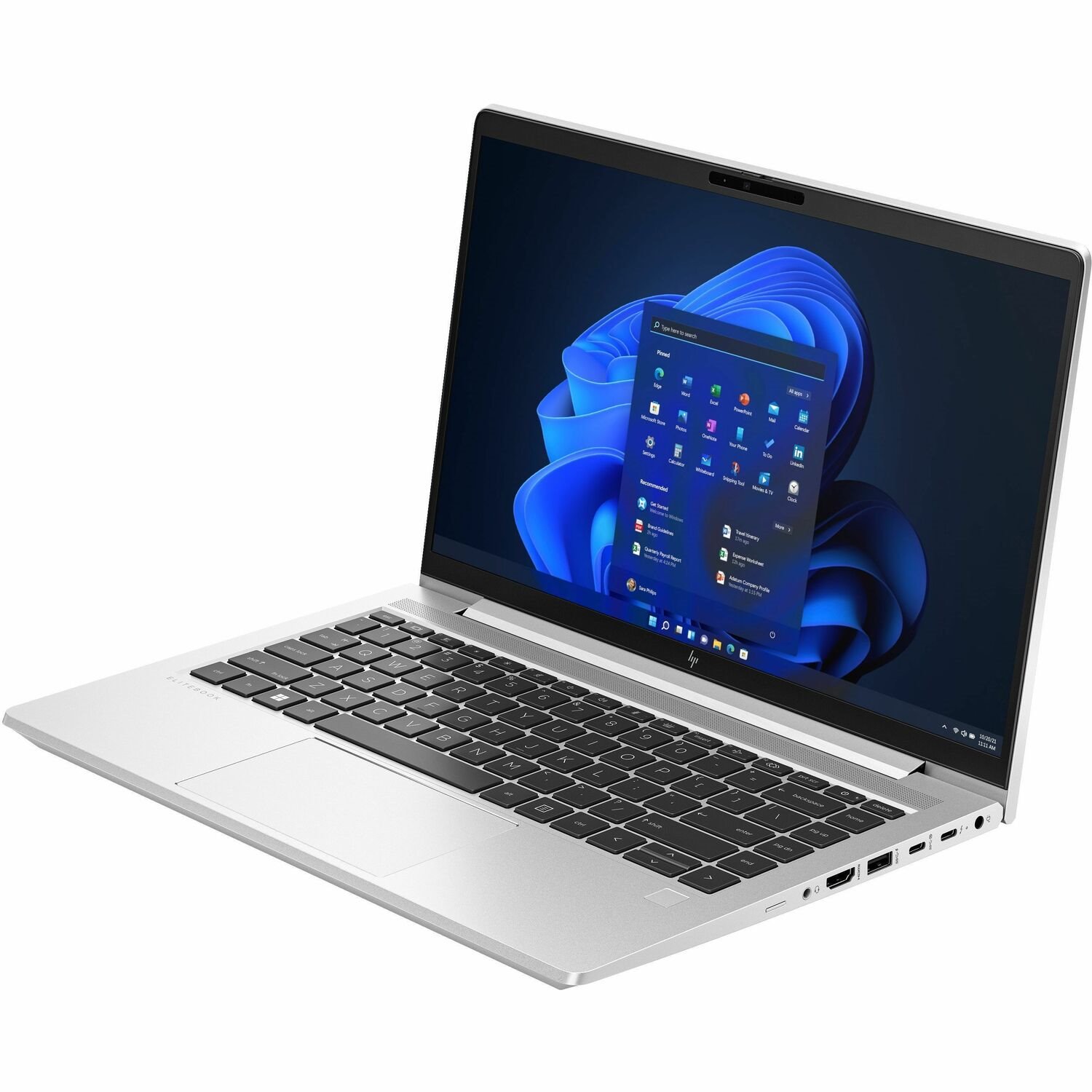 HP EliteBook 640 G10 14" Notebook - Full HD - Intel Core i5 13th Gen i5-1335U - 16 GB - 256 GB SSD - Pike Silver Aluminum