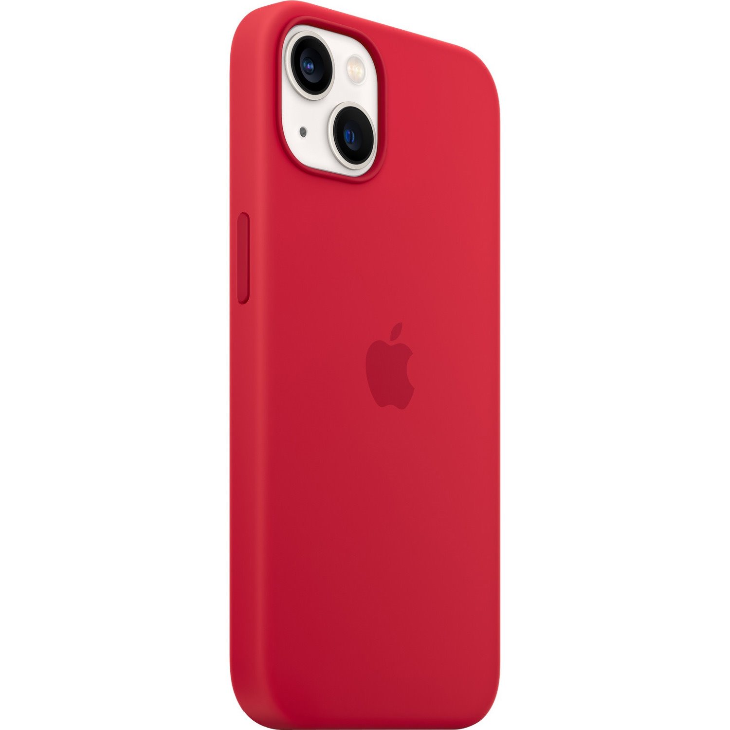 Apple Silicone Case for Apple iPhone 13 Smartphone - Red