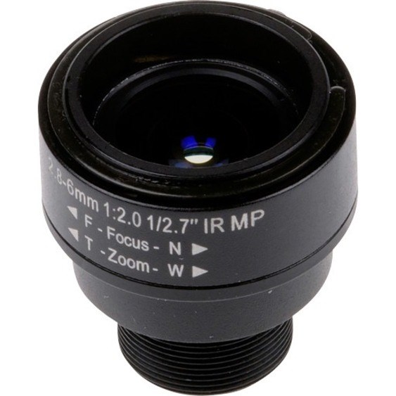 AXIS - 2.80 mm to 6 mmf/2 - Zoom Lens for M12-mount