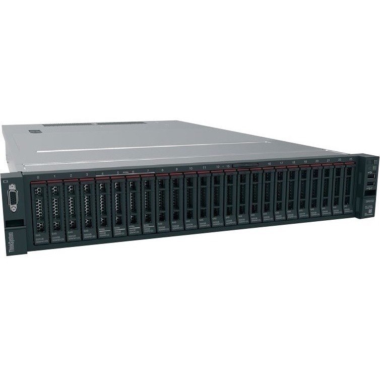 Lenovo ThinkSystem SR650 7X06A0PSEA 2U Rack Server - 1 x Intel Xeon Silver 4210R 2.40 GHz - 32 GB RAM - 12Gb/s SAS Controller