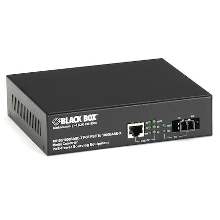 Black Box LPS500 Transceivers/Media Converter
