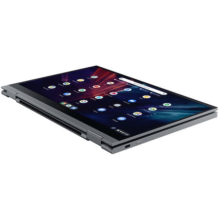 Samsung Galaxy Chromebook 2 XE530QDA-KB1US 13.3" Touchscreen Convertible 2 in 1 Chromebook - Full HD - 1920 x 1080 - Intel Core i3 10th Gen i3-10110U 2.10 GHz - 8 GB Total RAM - 8 GB On-board Memory - 128 GB SSD - Mercury Gray