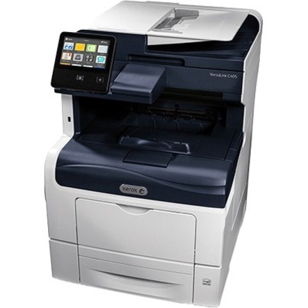 Xerox VersaLink C405/DN Laser Multifunction Printer-Color-Copier/Fax/Scanner-36 ppm Mono/Color Print-600x600 Print-Automatic Duplex Print-80000 Pages Monthly-700 sheets Input-Color Scanner-600 Optical Scan-Color Fax-Gigabit Ethernet