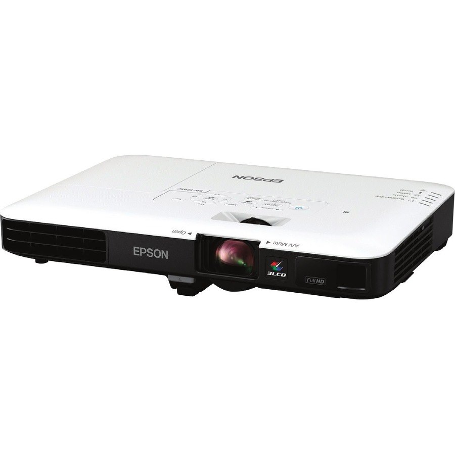 Epson EB-1780W Short Throw 3LCD Projector - 16:10 - Ceiling Mountable, Portable