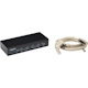 Black Box ServSwitch DT DVI 4-Port with Transparent USB 2.0 Kit