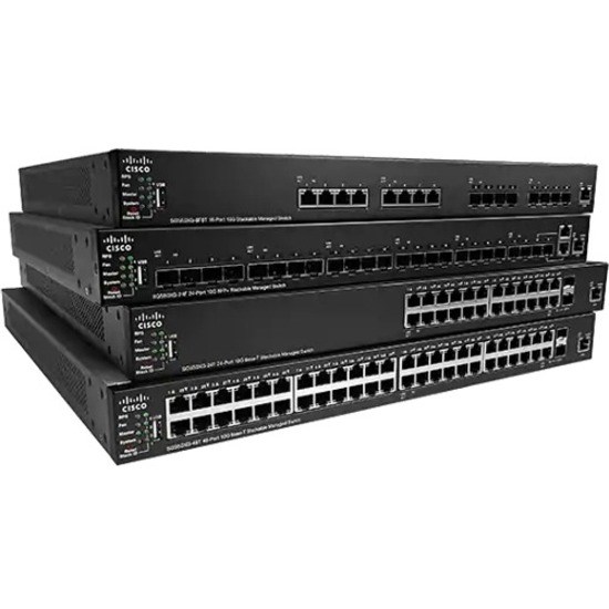 Cisco 550X SG550X-48MP 48 Ports Manageable Ethernet Switch - Refurbished