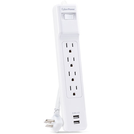 CyberPower Home Office P406U 4-Outlet Surge Suppressor/Protector