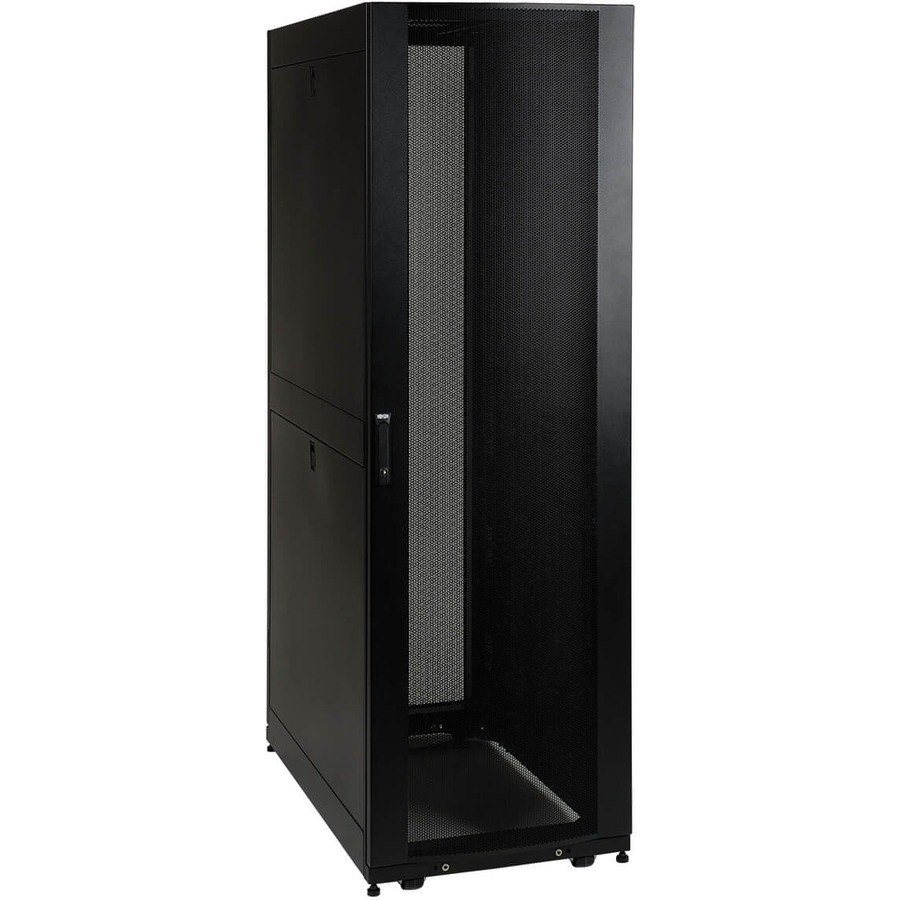 Eaton Tripp Lite Series 42U SmartRack Shallow-Depth Rack Enclosure Cabinet with doors & side panels