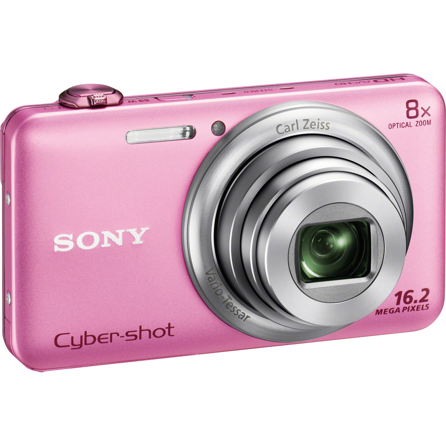 Sony Cyber-shot DSC-WX60 16.2 Megapixel Compact Camera - Pink