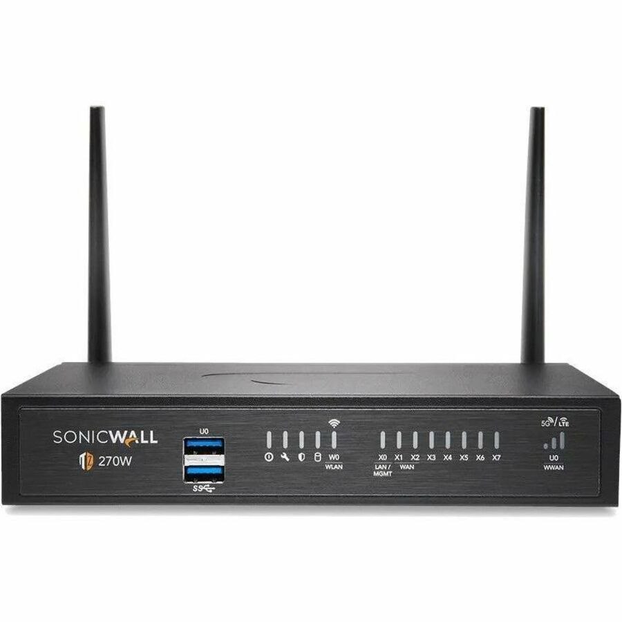 SonicWall TZ270 Network Security/Firewall Appliance - 3 Year Wireless-ac Intl Tradeup With EPSS and CSE