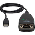 Tripp Lite by Eaton Keyspan USB to Serial Adapter - USB-A Male to DB9 RS232 Male, 3 ft. (0.91 m), TAA