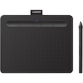 Wacom Intuos Wireless Graphics Drawing Tablet for Mac, PC, Chromebook & Android (small) with Software Included - Black