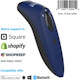 SocketScan&reg; S730, 1D Laser Barcode Scanner, Blue, Blue