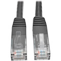 Eaton Tripp Lite Series Cat6 Gigabit Molded (UTP) Ethernet Cable (RJ45 M/M), PoE, Black, 20 ft. (6.09 m)