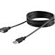 StarTech.com 6 ft Black USB 2.0 Extension Cable A to A - M/F