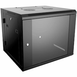 4XEM 9U Wall Mount Server Rack Cabinet 24 Inches Deep